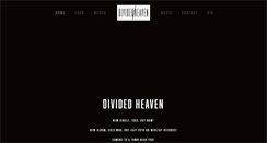Desktop Screenshot of dividedheaven.com